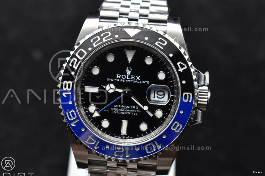 Blue Ceramic Clean DD3285 GMT-Master CHS Edition Black Bracelet II BLNR Jubilee on Best 126710 Factory 1112